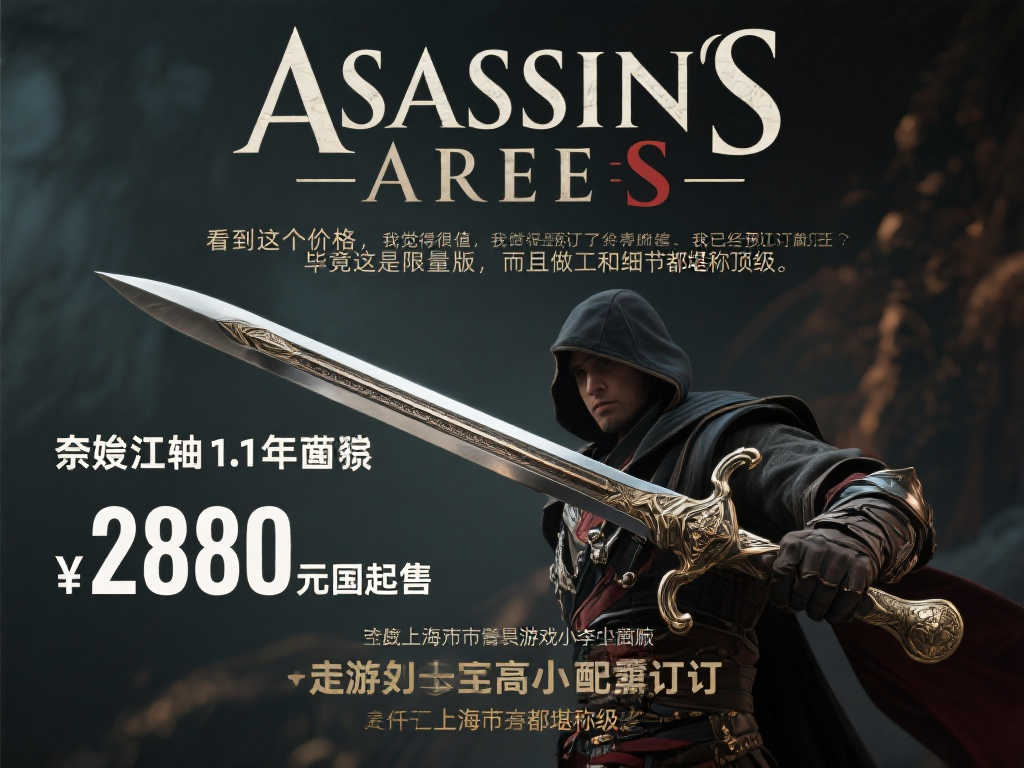 《刺客信条：影》奈绪江标志性袖剑1：1复制品定价揭晓