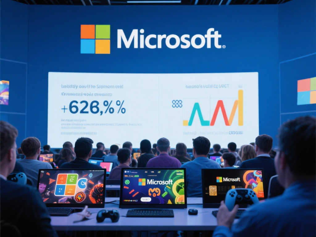 微软财报揭秘：硬件业务遇冷，游戏领域逆势增长