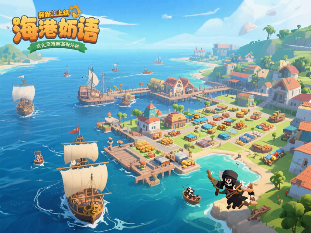 《海港物语》扬帆起航：海上殖民新篇章，无人机与魔法岛DLC震撼来袭