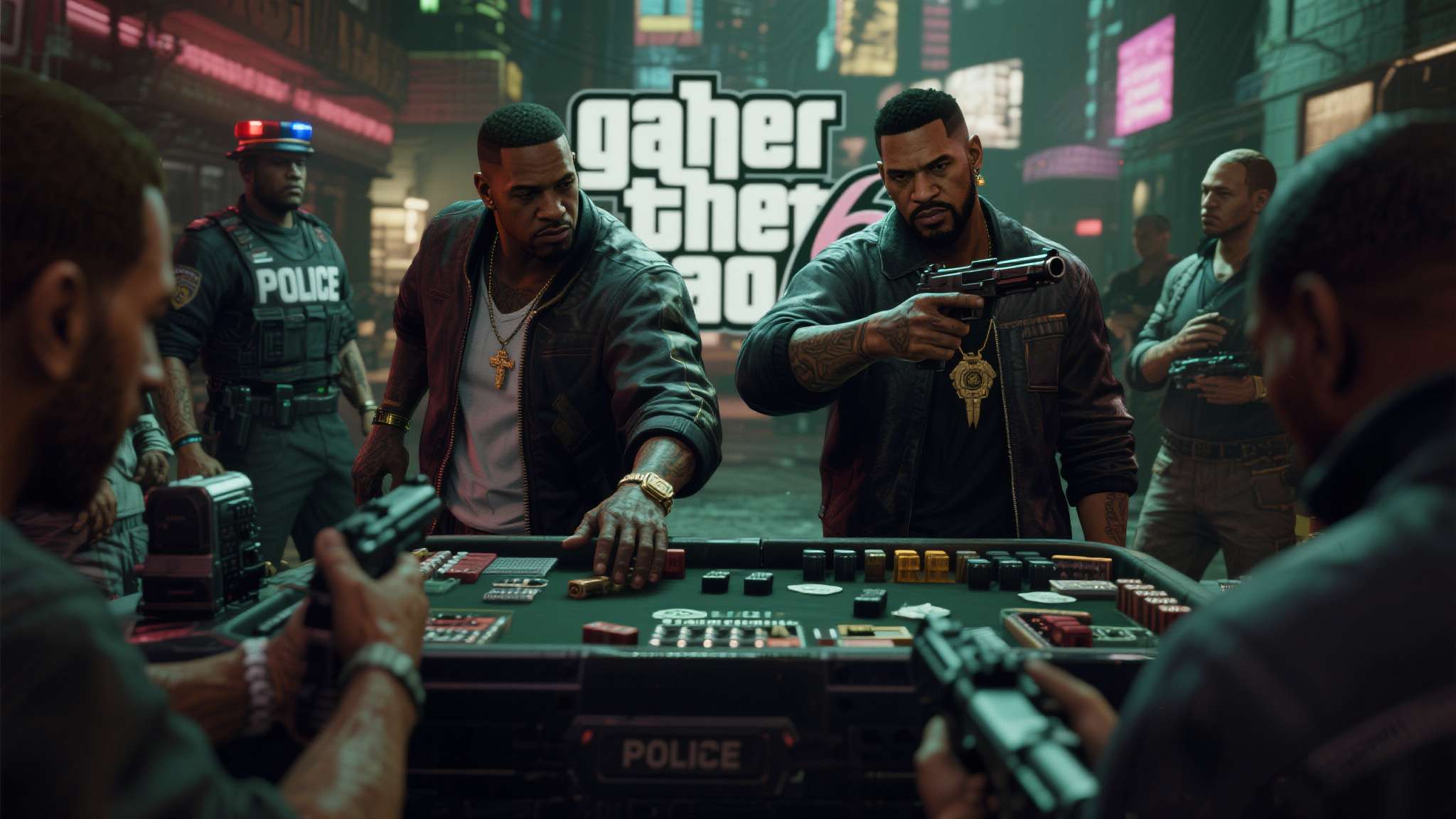 《GTA6》抢劫玩法泄露:双主角同步作案 NPC会报警 《GTA6》抢劫玩法泄露:双主角同步作案 NPC会报警
