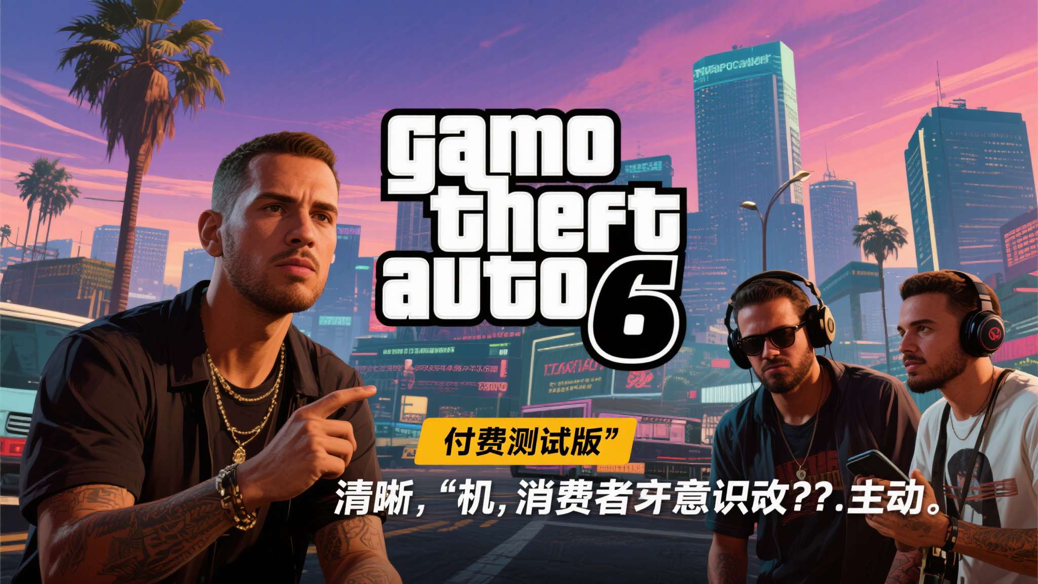 《GTA6》首发无PC惨遭痛批!玩家:主机就是付费测试版 《GTA6》首发无PC惨遭痛批!玩家:主机就是付费测试版